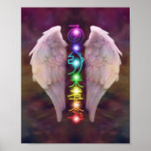 Angel Wings Chakra Poster (Vorne)