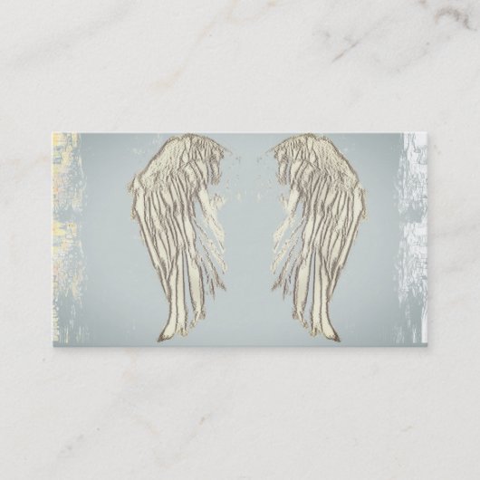 Angel Wings, Christlich, spirituell, Visitenkarten Visitenkarte (Vorderseite)