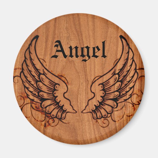 Angel Wings Custom Magnet (Vorne)