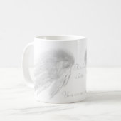 ANGEL WINGS 'Danke a latte' Coffee Pub Kaffeetasse (Vorderseite Links)
