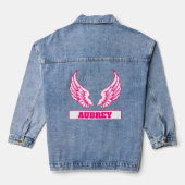 Angel Wings Denim Jacket Jeansjacke (Rückseite)