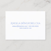 ANGEL WINGS Dreamy Beauty Visitenkarte (Rückseite)