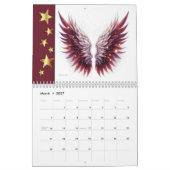 Angel Wings - Engelsflügel 2026 Kalender (Mär 2027)