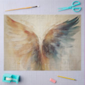 Angel Wings Ethereal Abstrakter Impressionismus Seidenpapier (Basteln)