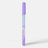 ANGEL WINGS Fairy Lila Monogram Case-Mate iPhone Hülle (Rückseite / Rechts)