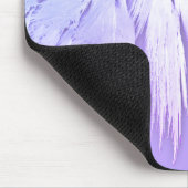ANGEL WINGS Fairy Lila Monogram Mousepad (Ecke)
