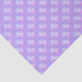 ANGEL WINGS Fairy Lila Pattern Seidenpapier (Ausschnitt)