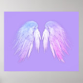 ANGEL WINGS Fairy Lila Poster (Vorne)