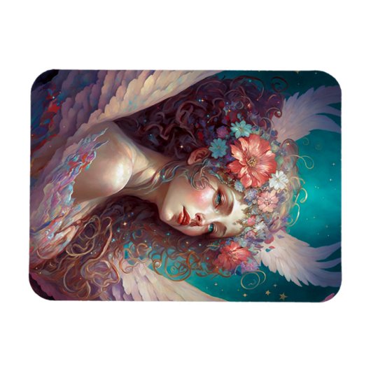 Angel Wings Fantasy Art Magnet (Horizontal)