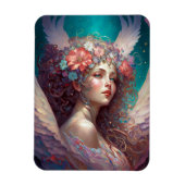 Angel Wings Fantasy Art Magnet (Vertikal)