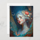 Angel Wings Fantasy Art Postcard Postkarte (Vorne/Hinten)