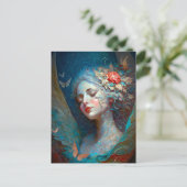 Angel Wings Fantasy Art Postcard Postkarte (Stehend Vorderseite)