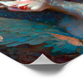 Angel Wings Fantasy Art Poster (Ecke)