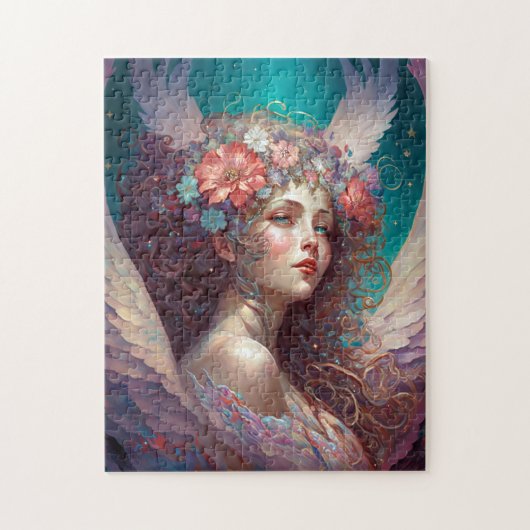 Angel Wings Fantasy Art Puzzle (Vertikal)