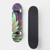 Angel Wings Fraktal Skateboard (Vorderseite)