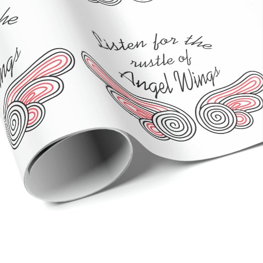 Angel Wings Geschenkpapier (Rolleneckpunkt)