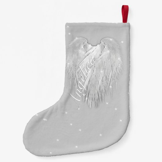 ANGEL WINGS 'Glauve' Heart Starry Sparkle Kleiner Weihnachtsstrumpf (Rückseite)