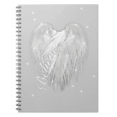 ANGEL WINGS 'Glauve' Magic Heart Notizblock (Vorderseite)