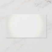 Angel Wings Glitzer Lace Singer Business Cards Visitenkarte (Rückseite)