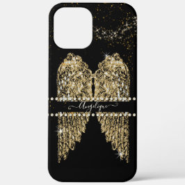 Angel Wings Gold Diamond Jewel Girly Chic  Case-Mate iPhone Hülle