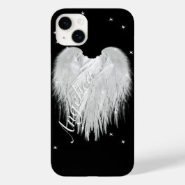 ANGEL WINGS Heart Black Starry Night Case-Mate iPhone Hülle