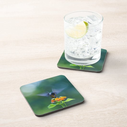 Angel Wings Hummingbird Untersetzer (Rechte Seite)