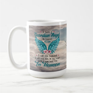 Angel Wings Husband Memorial Custom Tasse
