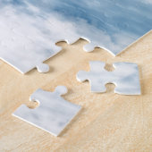 Angel Wings in Cloudy Blue Sky Puzzle (Seite)