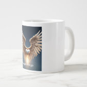 Angel Wings Jumbo Specialty Tasse (Vorderseite Rechts)