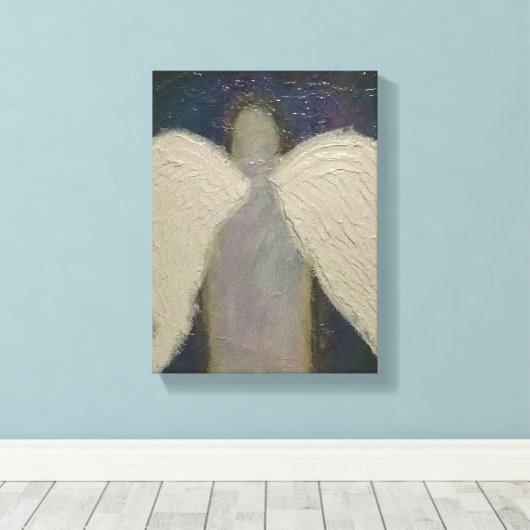Angel Wings Leinwanddruck (Insitu (Holzboden))