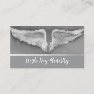 Angel Wings Lichtarbeiter spirituelle Visitenkarte