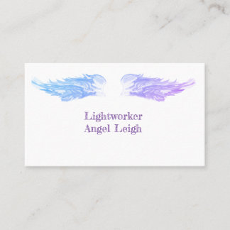 Angel Wings Light, Spiritual, Reiki, Visitenkarte