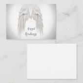 Angel Wings Light, Spiritual, Reiki, Visitenkarte (Vorne/Hinten)