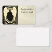 Angel Wings Light, Spiritual, Reiki, Visitenkarte (Vorne/Hinten)