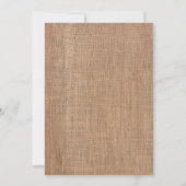 Angel Wings Lilac Baby ShowParty Einladung (Rückseite)