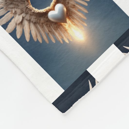 Angel Wings Lovely Fleecedecke (Ecke)