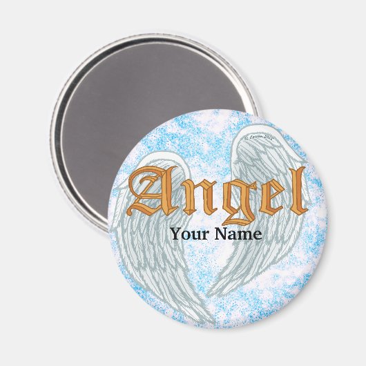 Angel Wings Magnet (Vorderseite/Rückseite)