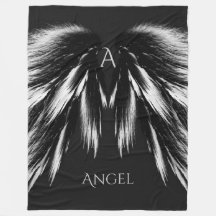 ANGEL WINGS Monogram Gray Black