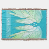 ANGEL WINGS Monogram Name Fresh Ombre Decke (Vorderseite)