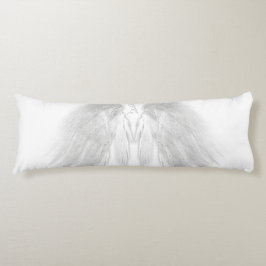 ANGEL WINGS Monogram White Seitenschläferkissen