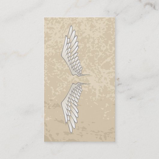 Angel Wings Muddy Visitenkarte (Rückseite)