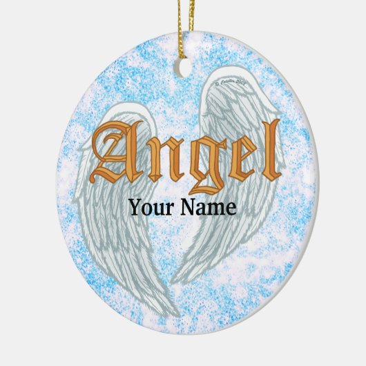 Angel Wings Ornament (Links)