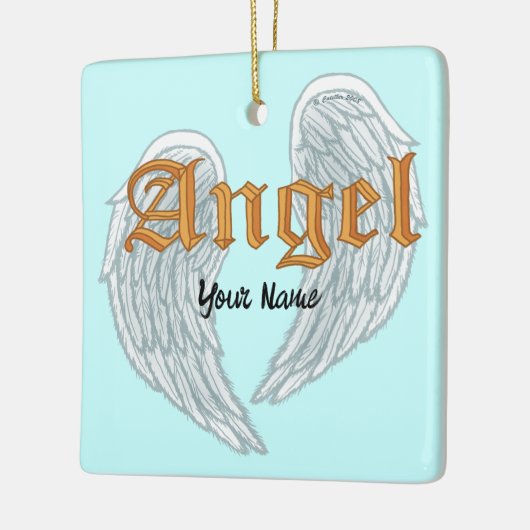 Angel Wings Ornament (Links)