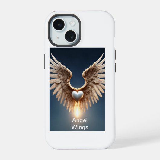 Angel Wings Phone Case iPhone 15 Hülle (Rückseite)