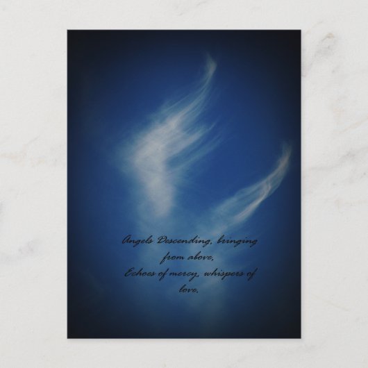 Angel Wings Postcard Postkarte (Vorderseite)