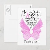 Angel Wings Postkarte (Vorne/Hinten)