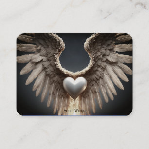 Angel Wings Premium Kraft Business Card Visitenkarte