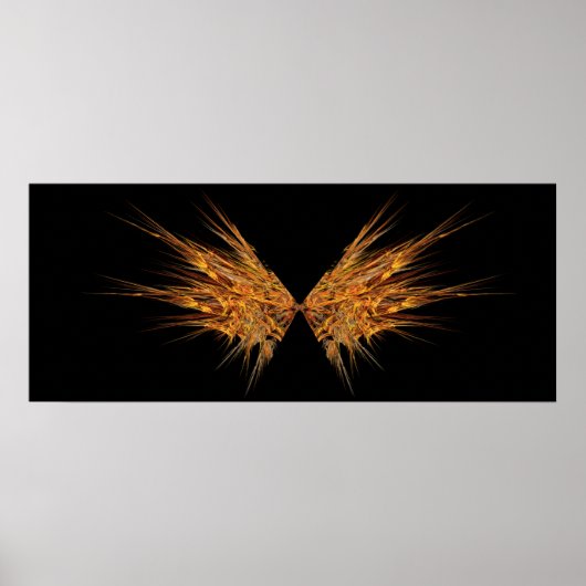 Angel Wings Print Poster (Vorne)