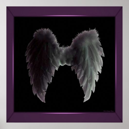 Angel Wings Print Poster (Vorne)