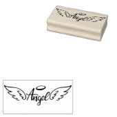 Angel Wings Rubber Briefmarke Gummistempel (Stempel)